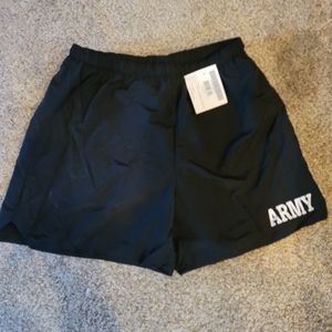 New men's XL US Army exercise shorts